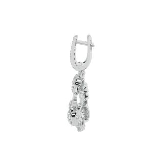 Miron Round Diamond Earrings